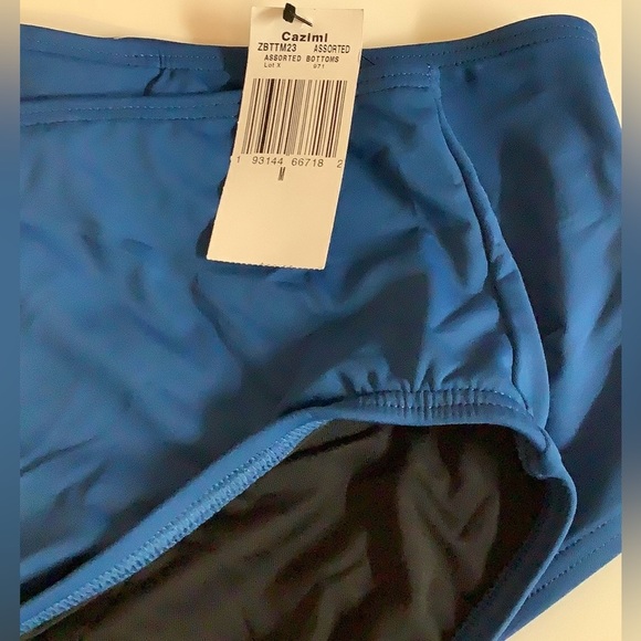 Cazimi Size Medium High Waist Dark Teal Bikini Bottom. New With Tags. - Picture 5 of 5